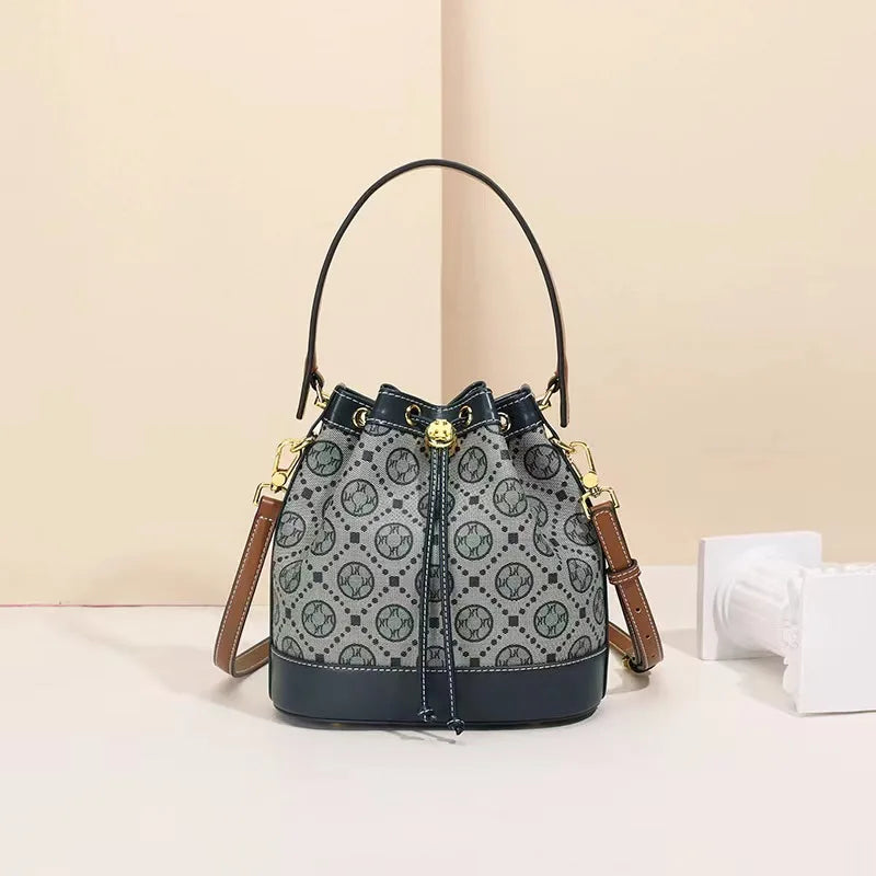 Mini T Monogram Bucket Bag